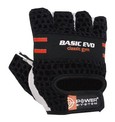 Levně Power System rukavice BASIC EVO červené - L