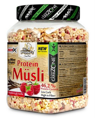 Amix Nutrition Amix Protein Müsli 500 g - malina/vanilka