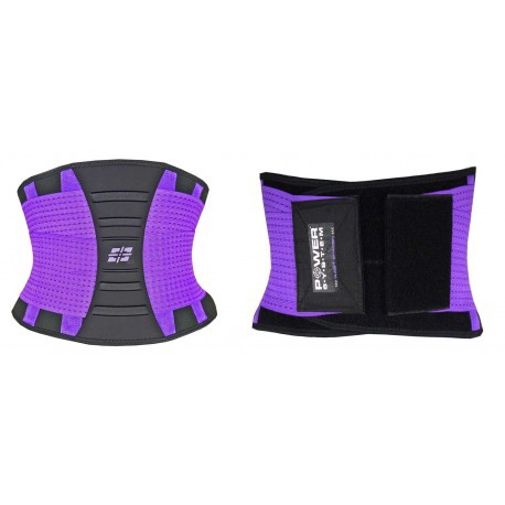 Levně Power System Bederní pás Waist Shaper fialová - L/XL