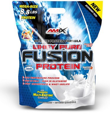 Levně Amix Nutrition Amix Whey Pure Fusion Protein 4000 g - jahoda