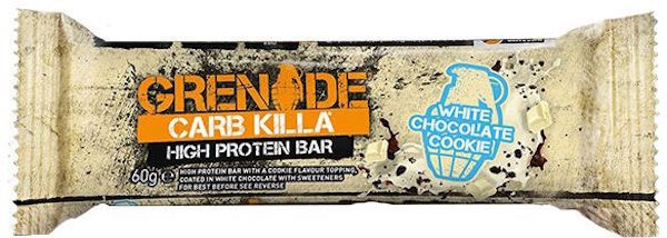 Levně Grenade Carb killa Protein Bar 60g - White Chocolate Cookie