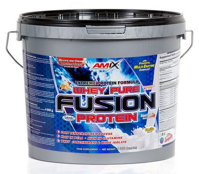 Levně Amix Nutrition Amix Whey Pure Fusion Protein 4000 g - vanilka