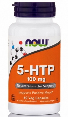 Levně Now Foods 5-HTP 100 mg 60 kapslí