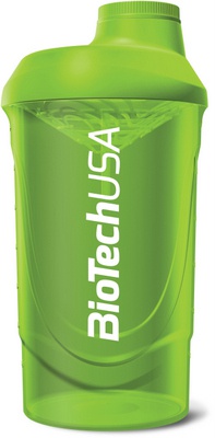BioTech USA shaker Wave 600 ml Barva: Zelená