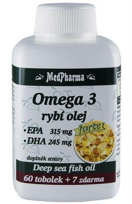 Levně MedPharma Omega 3 FORTE 67 tobolek