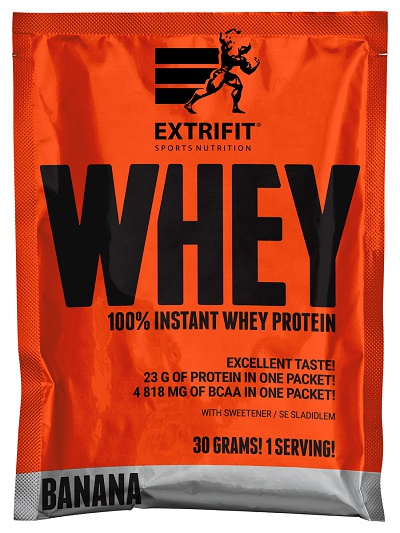 Extrifit 100% Whey Protein 30 g - banán