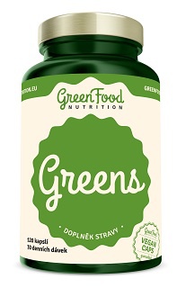 GreenFood Greens 120 kapslí