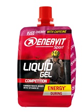 Enervit Liquid Gel Competition s kofeinem 60 ml - višeň