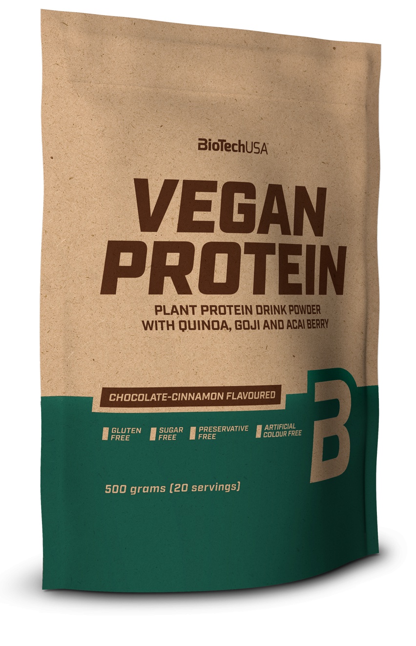 BioTech USA Vegan Protein, 2000 g Příchuť: Vanilka/Sušenka