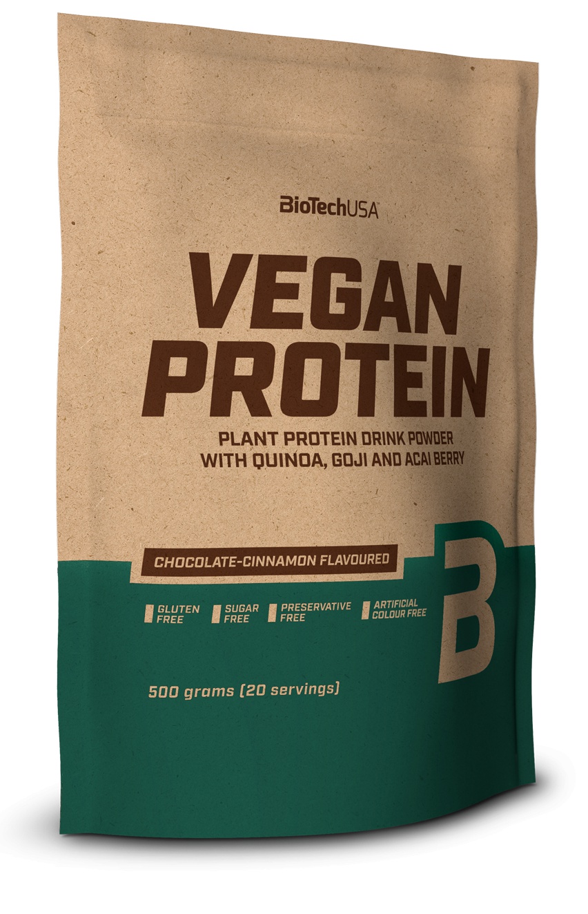 Biotech USA BiotechUSA Vegan Protein 500g - čokoláda/skořice