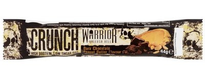 Warrior Crunch Bar 64 g - tmavá čokoláda/arašídové máslo
