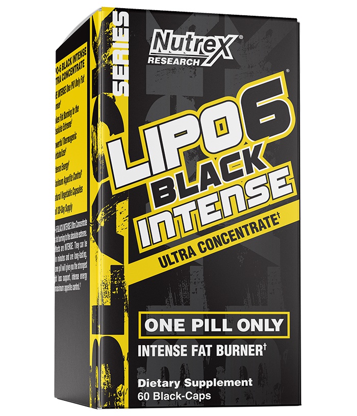 Levně Nutrex Lipo 6 Black Intense Ultra Concentrate 60 kapslí
