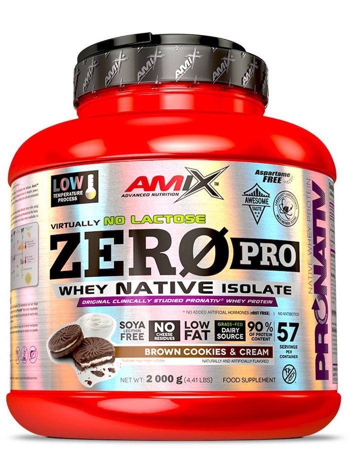 Amix Nutrition Amix ZeroPro protein 2000 g - Creamy Vanilla Cheesecake