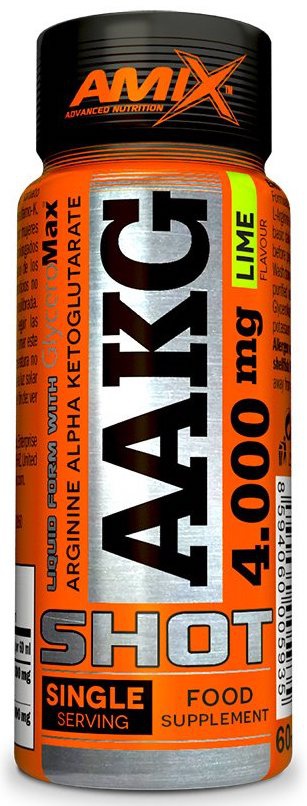 Levně Amix Nutrition Amix AAKG 4000 mg shot 60 ml limetka