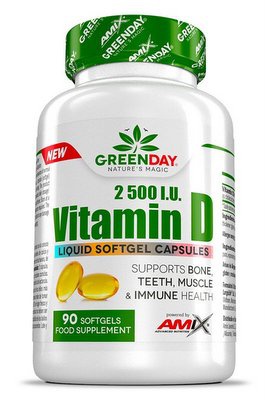 Levně Amix Nutrition Amix Vitamin D 2500 I.U. 90 kapslí