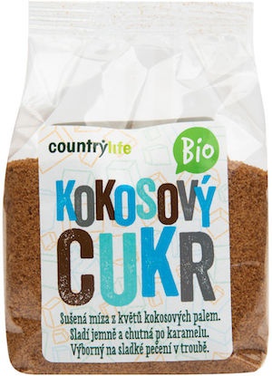 Levně Country life BIO Kokosový cukr 250g