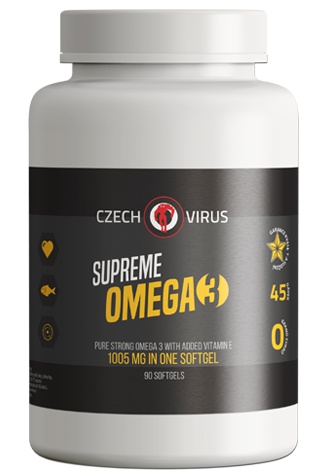 Levně Czech Virus Supreme Omega 3 90 kapslí