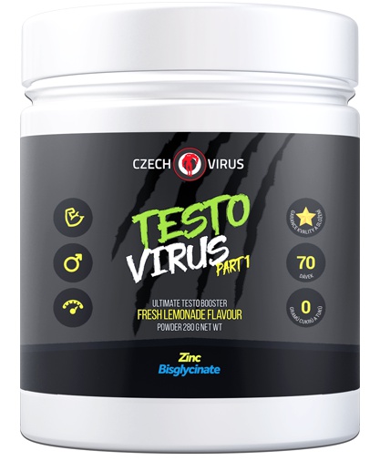 Levně Czech Virus Testo Virus Part 1 280 g - Fresh Lemonade