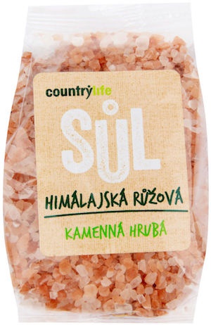 Country Life Himalájská sůl růžová hrubá 500g