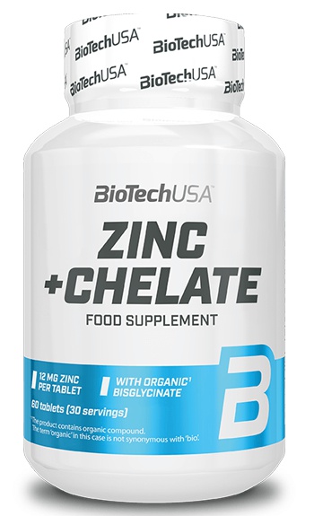 Levně Biotech USA BiotechUSA Zinc+Chelate 60 tablet