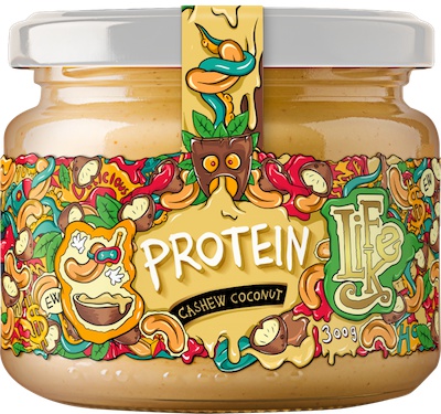 Levně Lifelike Protein Cashew Coconut 300g