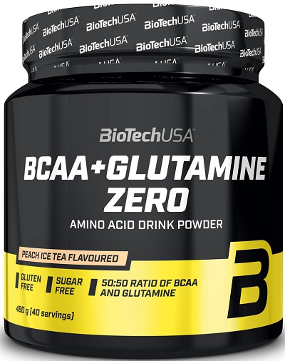 Biotech USA BiotechUSA BCAA + Glutamine Zero 480 g - pomeranč