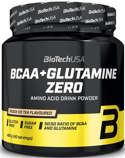 Levně Biotech USA BiotechUSA BCAA + Glutamine Zero 480 g - pomeranč