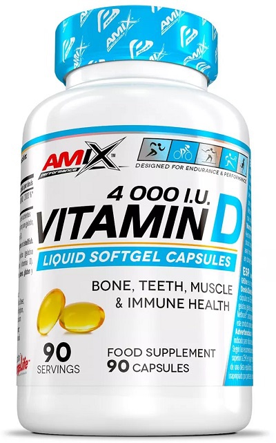 Amix Nutrition Amix Vitamín D 4000 I.U. 90 kapslí