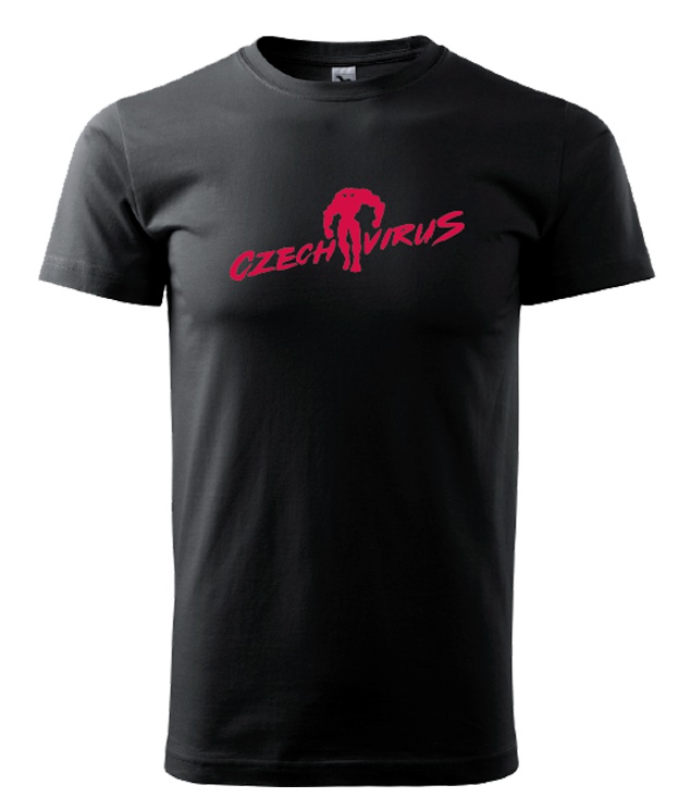 Czech Virus Basic pánské triko černé - L