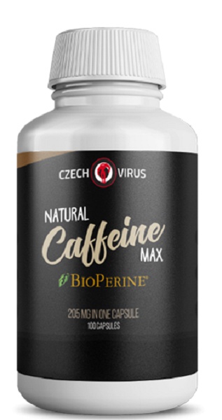 Levně Czech Virus Natural Caffeine Max 100 kapslí