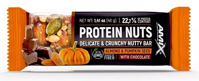 Levně Amix Nutrition Amix Protein Nuts Bar 40 g - Almond/Pumpkin Seed