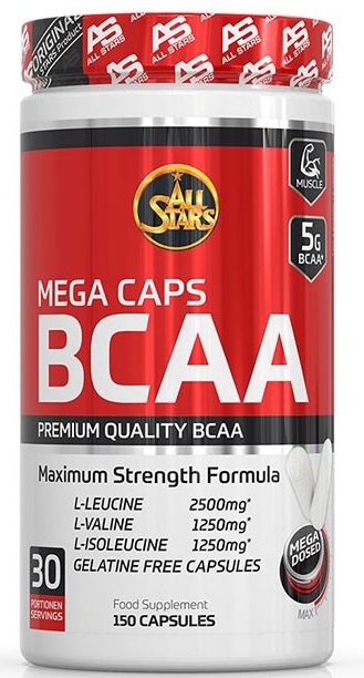 Levně All Stars Mega BCAA 150 kapslí