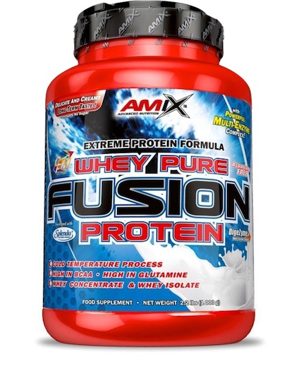 AMIX Whey Pure Fusion Protein 2300 g Příchuť: Vanilka