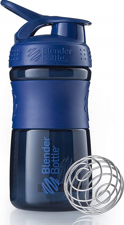 Levně BlenderBottle Blender Bottle Sportmixer 500 ml - tmavě modrá (Navy)