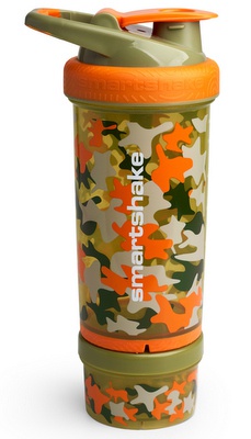 Levně SmartShake Revive 750 ml s dávkovačem - camo orange