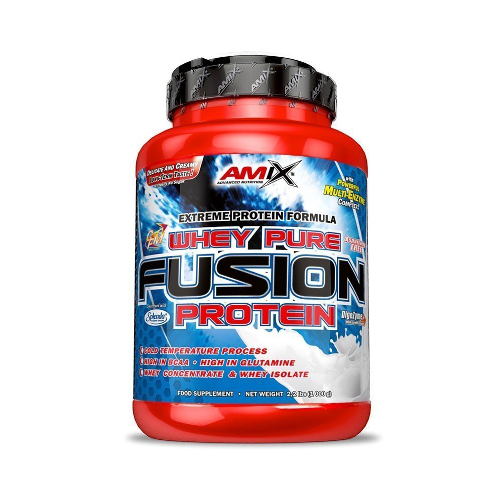 AMIX Whey Pure Fusion Protein 2300 g Příchuť: Bílá čokoláda