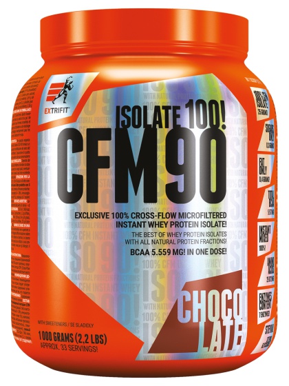 Extrifit Iso 90 CFM Instant Whey 1000 g - čokoláda