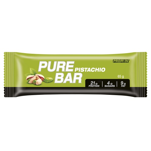 Levně PROM-IN / Promin Prom-in Essential Pure Bar 65 g - pistácie