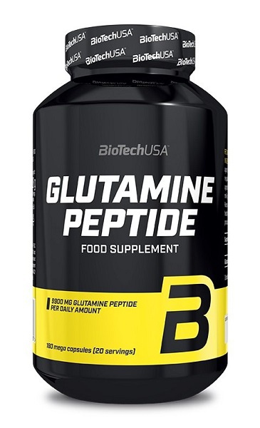 Biotech USA BiotechUSA Glutamine Peptide 180 kapslí