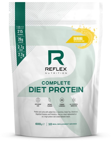 Reflex Nutrition Reflex Complete Diet Protein 600g - banán