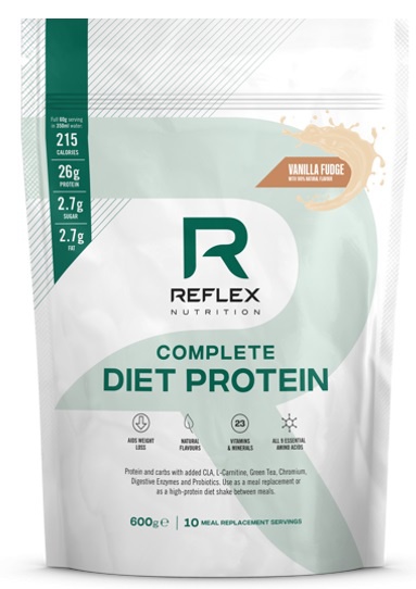 Levně Reflex Nutrition Reflex Complete Diet Protein 600g - vanilkový fondán