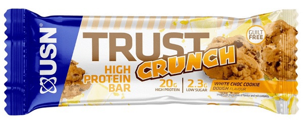 Levně USN (Ultimate Sports Nutrition) USN Trust Crunch 60g - bílá čokoláda se sušenkou
