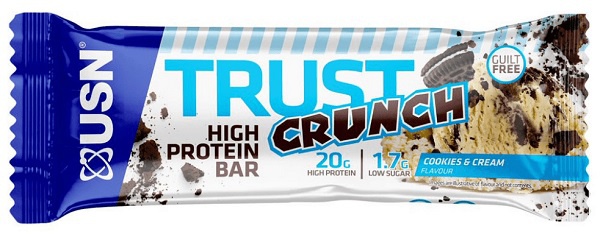 Levně USN (Ultimate Sports Nutrition) USN Trust Crunch 60g - cookies & cream