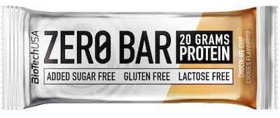 Biotech USA BiotechUSA Zero Bar 50 g - čokoláda chip cookies