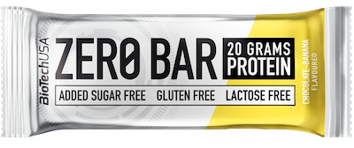 Levně Biotech USA BiotechUSA Zero Bar 50 g - čokoláda/banán