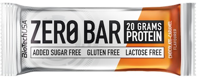 Biotech USA BiotechUSA Zero Bar 50 g - čokoláda/karamel