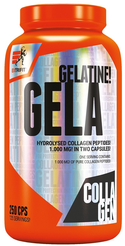 Levně Extrifit Gela 500 mg 250 kapslí