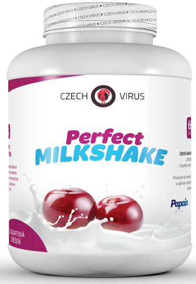 Levně Czech Virus Perfect Milkshake 2000 g - Jogurtová třešeň