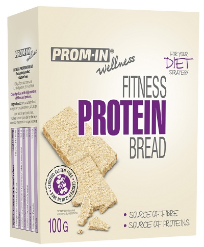 Levně PROM-IN / Promin Prom-in Fitness Protein bread 100 g