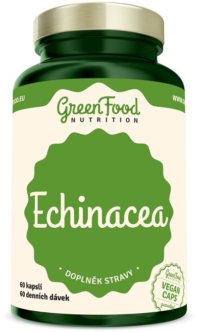 Levně GreenFood Echinacea 60 kapslí